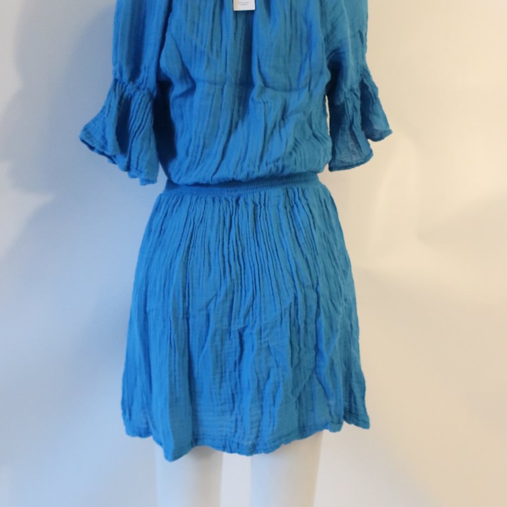 Michael Stars Blue Mini Dress - Picture 4 of 6